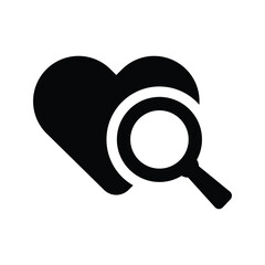 Search love icon