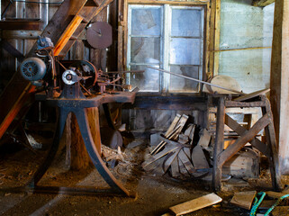 old barrel workshop