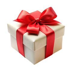 Obraz premium red gift box