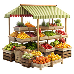 fruit and vegetable market