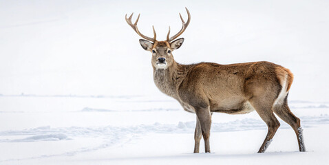 Graceful Deer Image with Clean White Backdrop