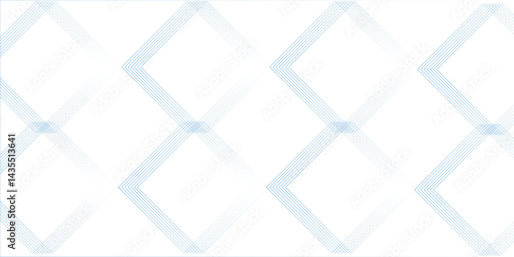 Aufkleber abstract background with sky bkue color luxury geometric random chaotic lines modern design template