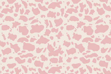 seamless pattern with pink hearts