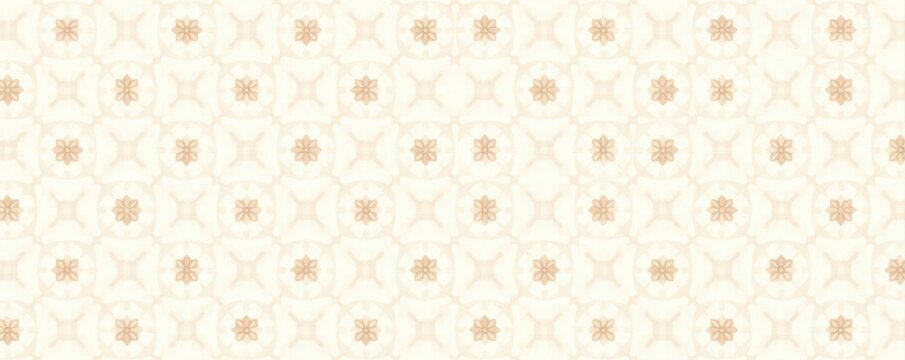 Elegant white & beige abstract floral grid Tiny flowers on subtle geometric lattice Seamless vector pattern , pattern, luxury