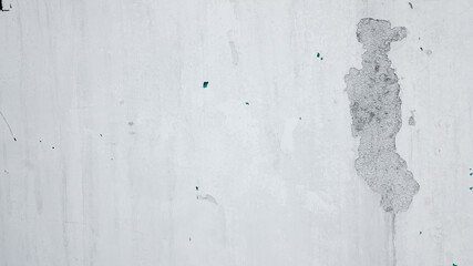 White plaster wall textured background. Weathered white wall for copy space.