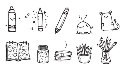Kids Coloring Page Line Art Fun for Creative Minds