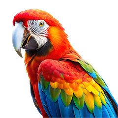 Fototapeta premium blue and yellow macaw