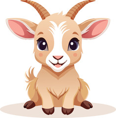 goat vectors for eid al adha templates and storybooks