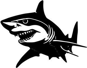 Obraz premium shark vector illustration