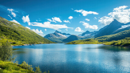 Family vacations, RV vacations, and caravan vehicle vacations. The Alps are a stunning natural setting in Italy.