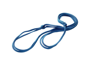 Lightweight blue rope ideal for gym bags and outdoor use