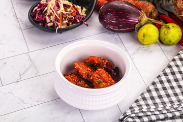 Indian cuisine - spicy Chicken 65