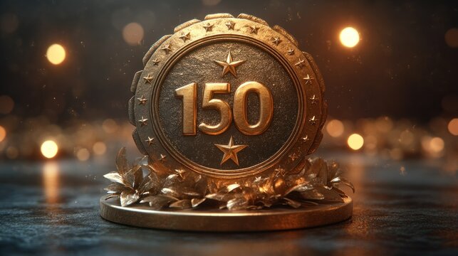 Commemorative 150th Anniversary Medal (1)