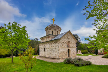 Old Hopovo Monastery in Fruska Gora, Serbia