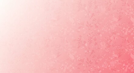 Fototapeta premium Soft Pink Floral Background Delicate Blossom Pattern Romantic Gradient Texture