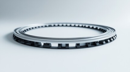 Abstract circular mechanical design