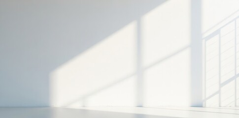 Soft, irregular shadow on a white, uneven wall , element, abstract
