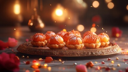 Traditional Sweets Tray for Celebratory Gatherings