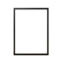 empty frame on the wall