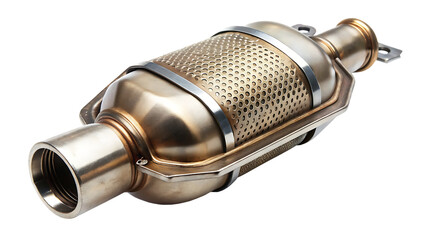 Catalytic converter isolated on white background PNG