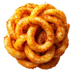 Spicy Onion Rings Crispy Fried Snack Food