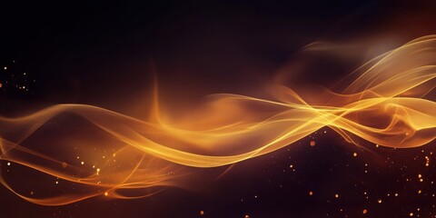 Fog splashes fold glowing thread, soft background emerges