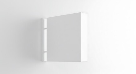 Cabinet Mounted on Wall Interior Decor Element