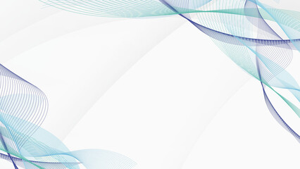 abstract blue wave background