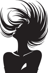 Hair Flip illustration