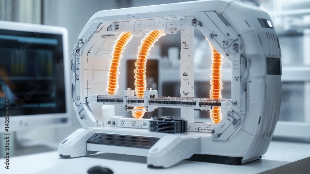 Poster advanced medical device in a lab setting
