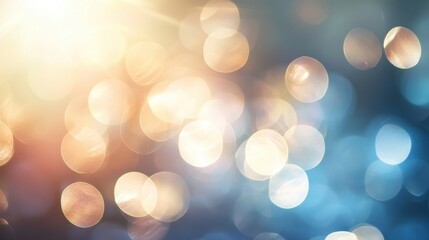 Obraz premium sparkling lights bokeh background