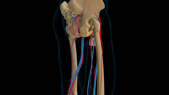 Human digestive system and internal organs anatomy for medical concept 3D rendering