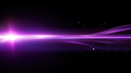 Naklejka premium purple abstract light beam background