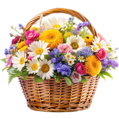 basket of flowers
