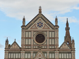 Basilica of the Holy Cross, Florence, Italy. 