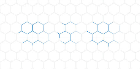 Naklejka premium Abstract hexagonal design featuring a seamless honeycomb pattern with a geometric vector texture