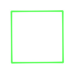 green picture frame