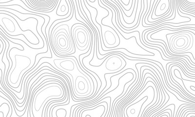 Abstract wave curve topo grid map with Geographic mountain relief. Abstract lines background. Contour maps. Lines Topographic contour lines map seamless pattern. 