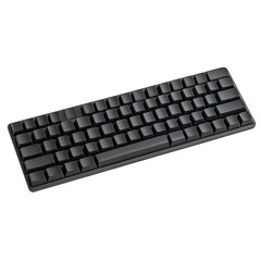 Black mechanical keyboard  Full-sized,  modern design  Durable,  efficient input