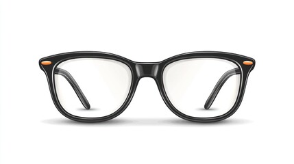 Fototapeta premium Black eyeglasses