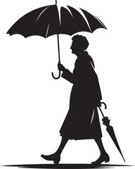 Elderly Woman vector