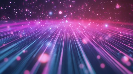 abstract pink and blue light streaks background