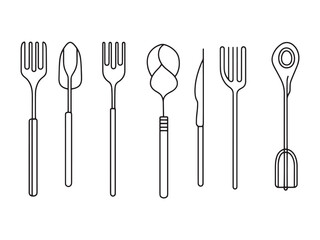 Gold-Plated Cutlery art icon artistic luxury dining utensil