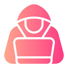 hacker gradient icon