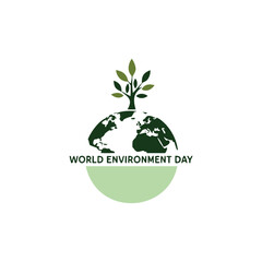 World environment day logo