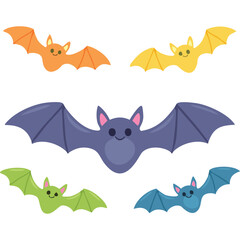 Cute Bat Illustration