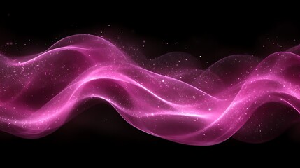 Obraz premium Pink Wave Abstract Background. (10)