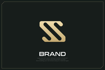 S Letter trademark brand logo