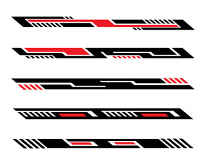 Car stickers modification body sport racing stripes templates 20250426