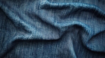 Worn Denim Fabric Blue Texture